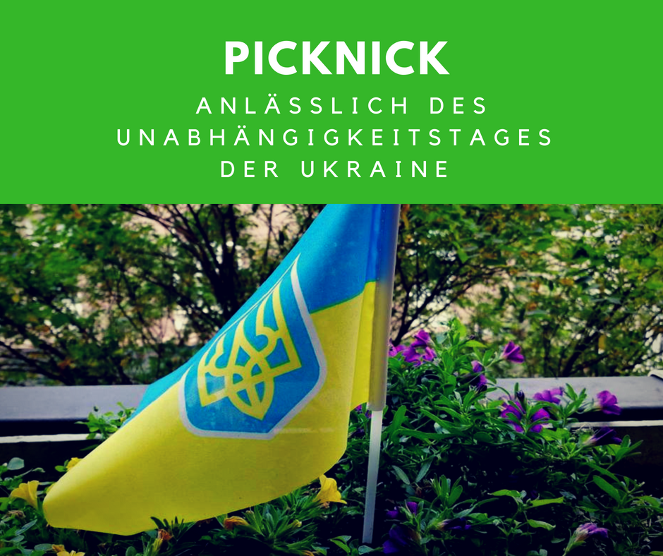 Picknick anlÃ¤sslich des UnabhÃ¤ngigkeitstages der Ukraine